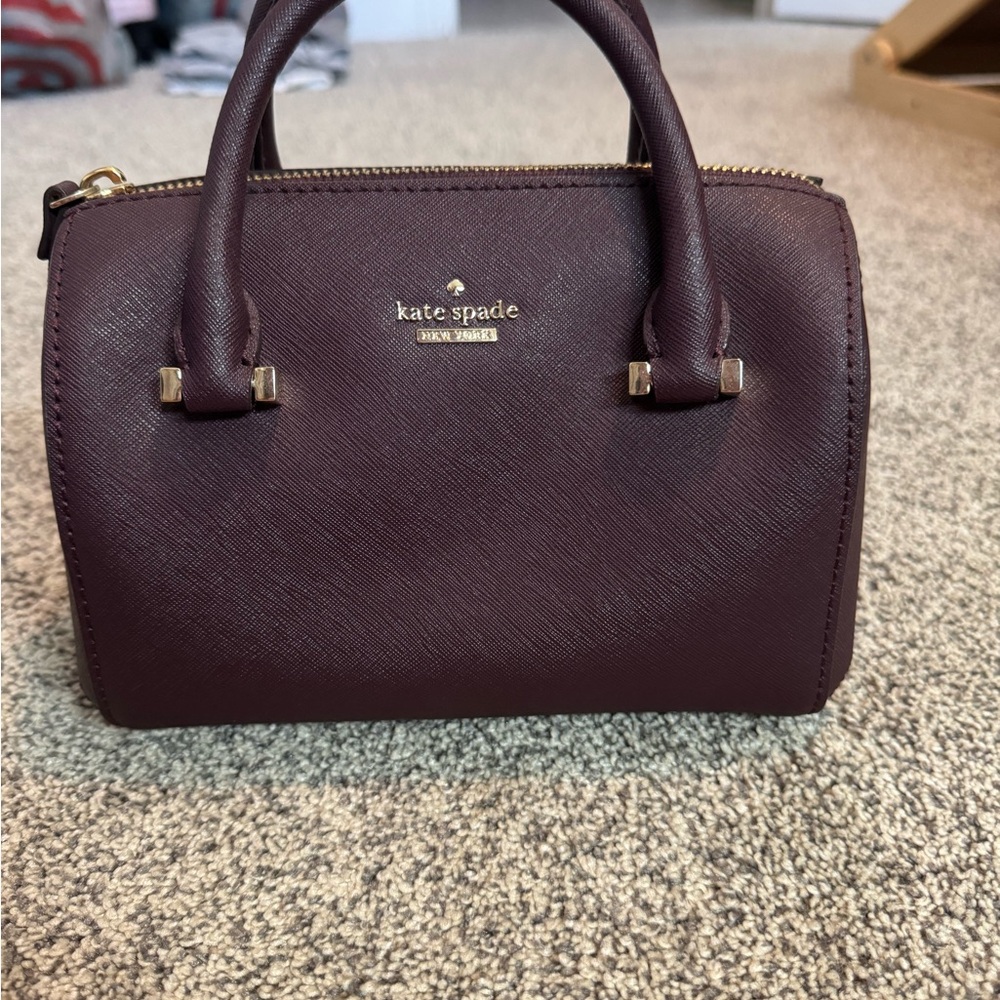 Kate Spade Deep Burgundy Satchel